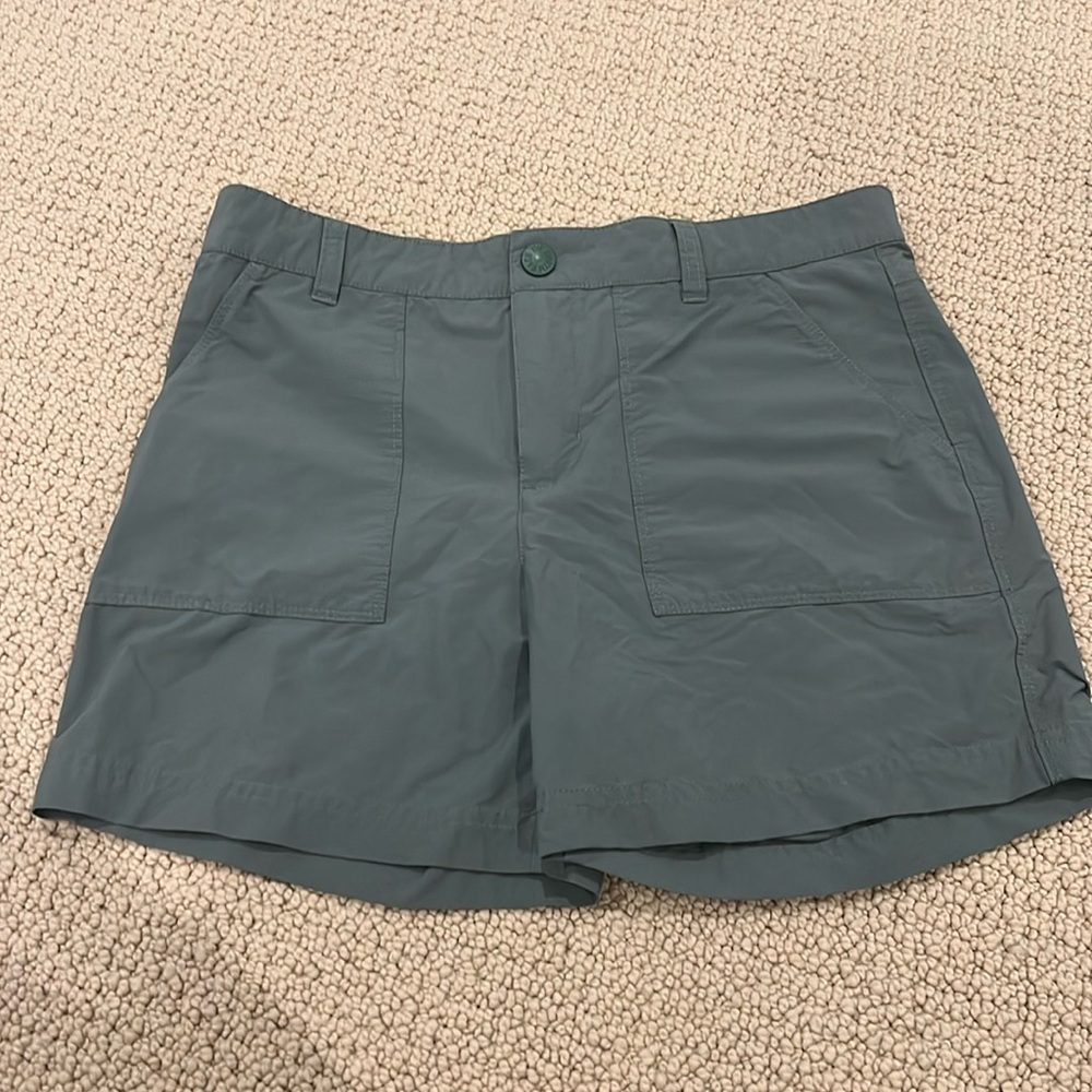 North Face Army Green Hiking Shorts | Girls size Large (14-16)